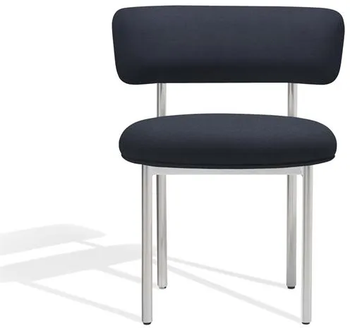 Møbel Copenhagen Font Spisebordsstol Vidar 0786/Poleret Stål Stel